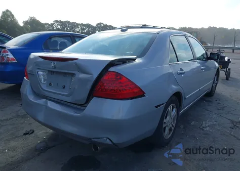 2007 Honda Accord 2.4 Ex из США, поврежденный, VIN 1HGCM56827A077986